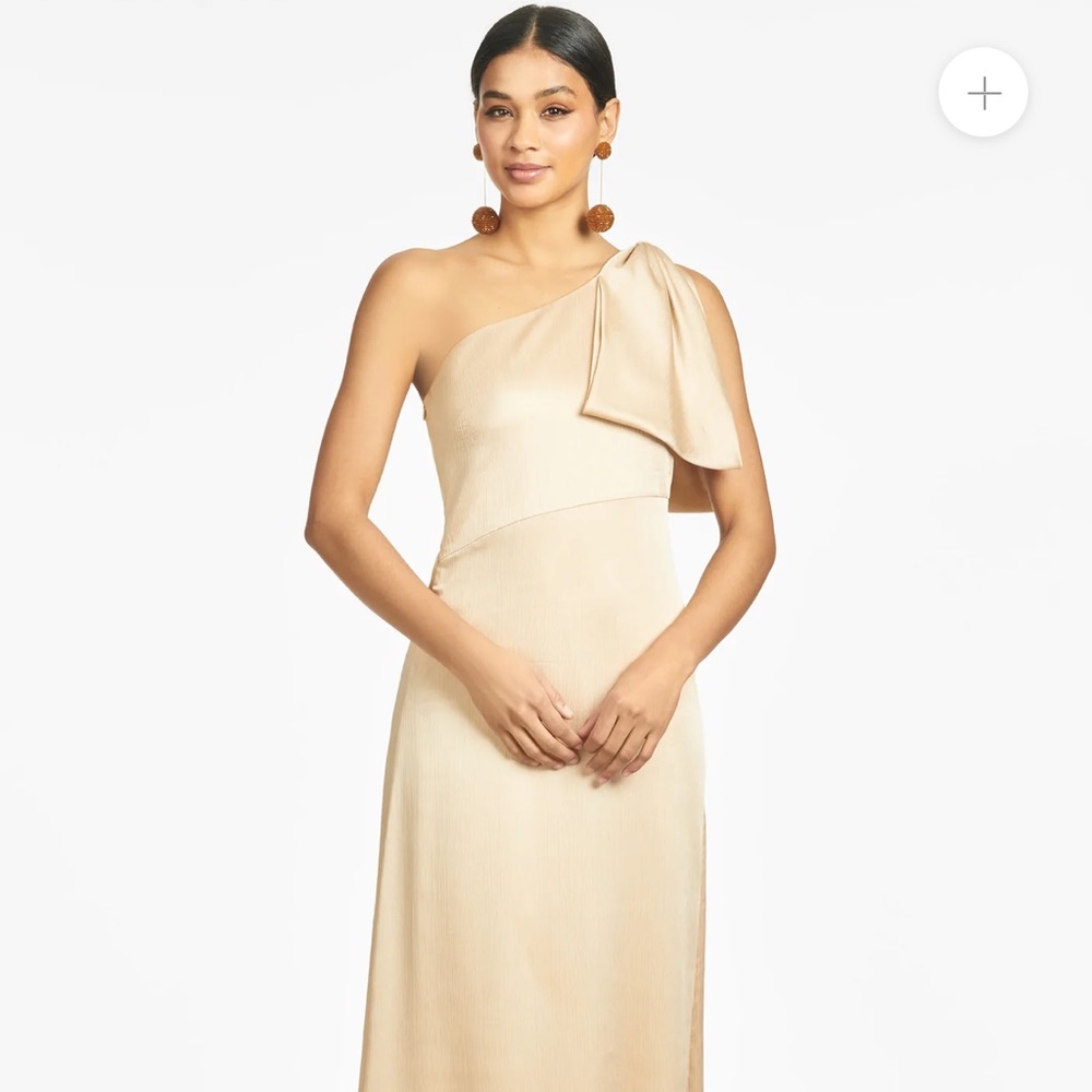 - Sachin & Babi Chelsea Gown - Champagne Gold